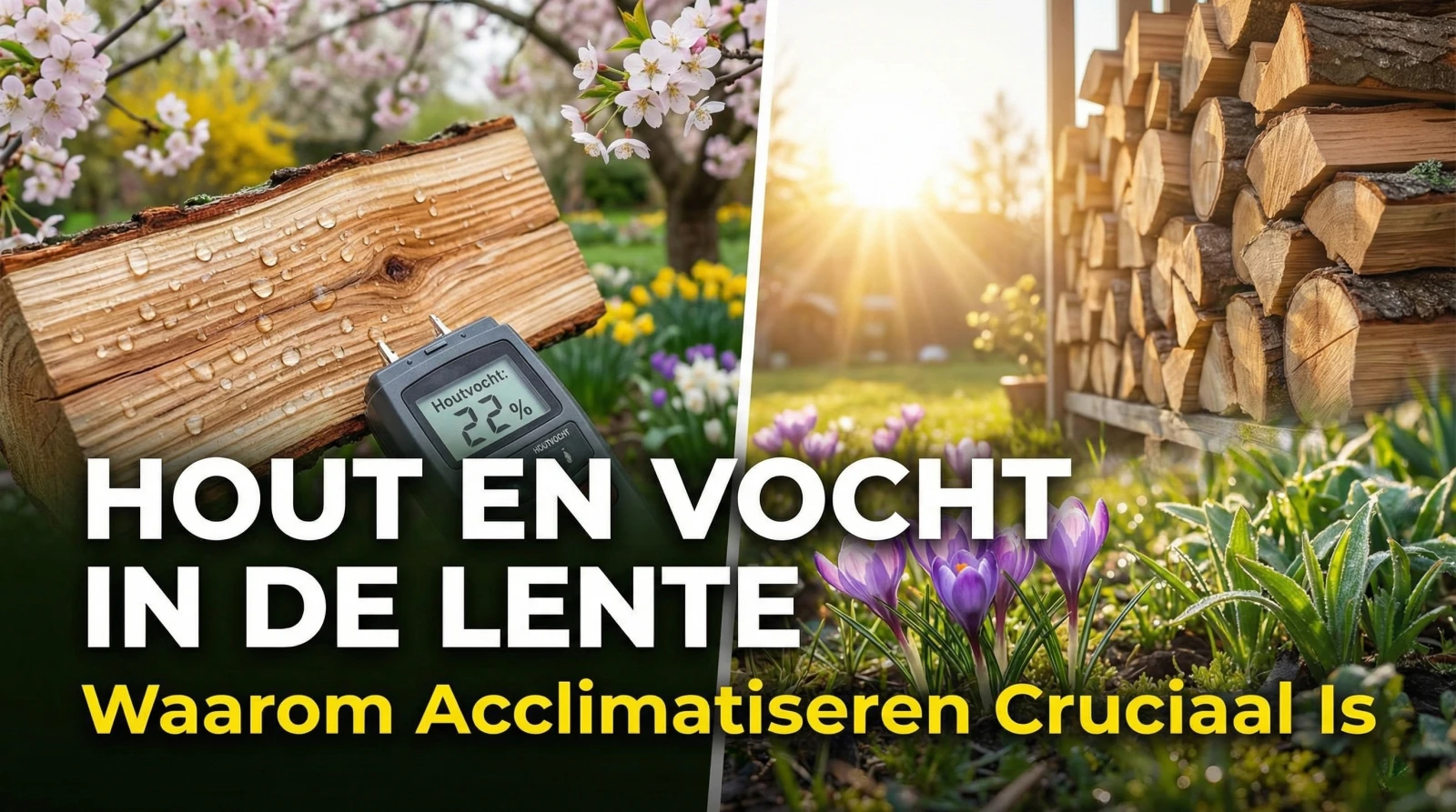 Hout en Vocht in de Lente: Waarom Acclimatiseren Cruciaal Is