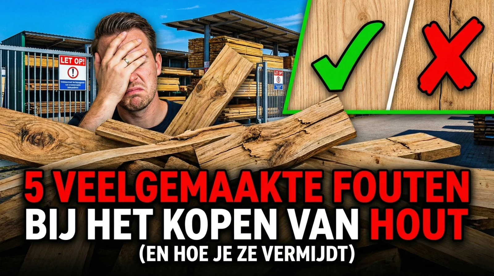 5 Veelgemaakte Fouten bij het Kopen van Hout (en Hoe Je Ze Vermijdt)