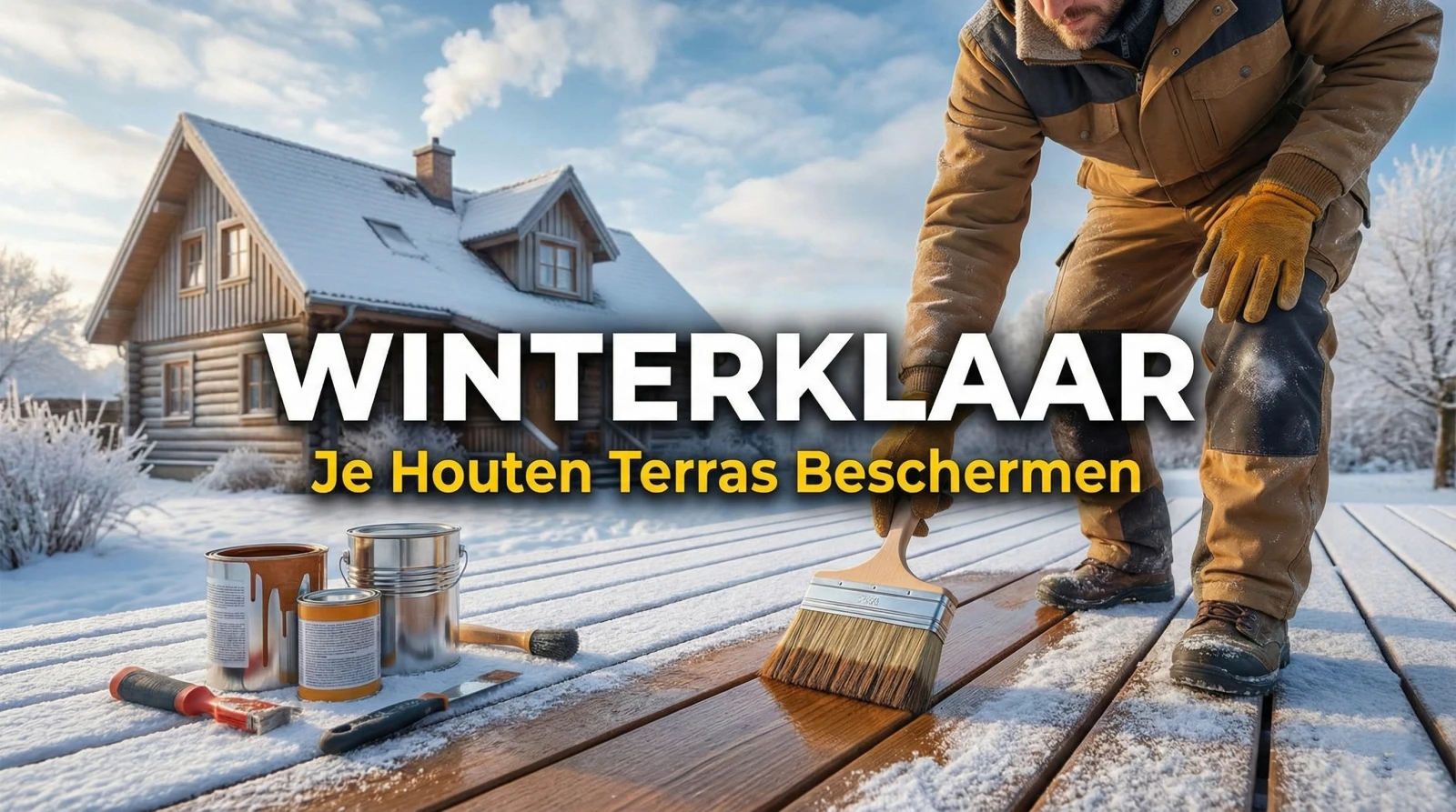 Winterklaar: Je Houten Terras Beschermen