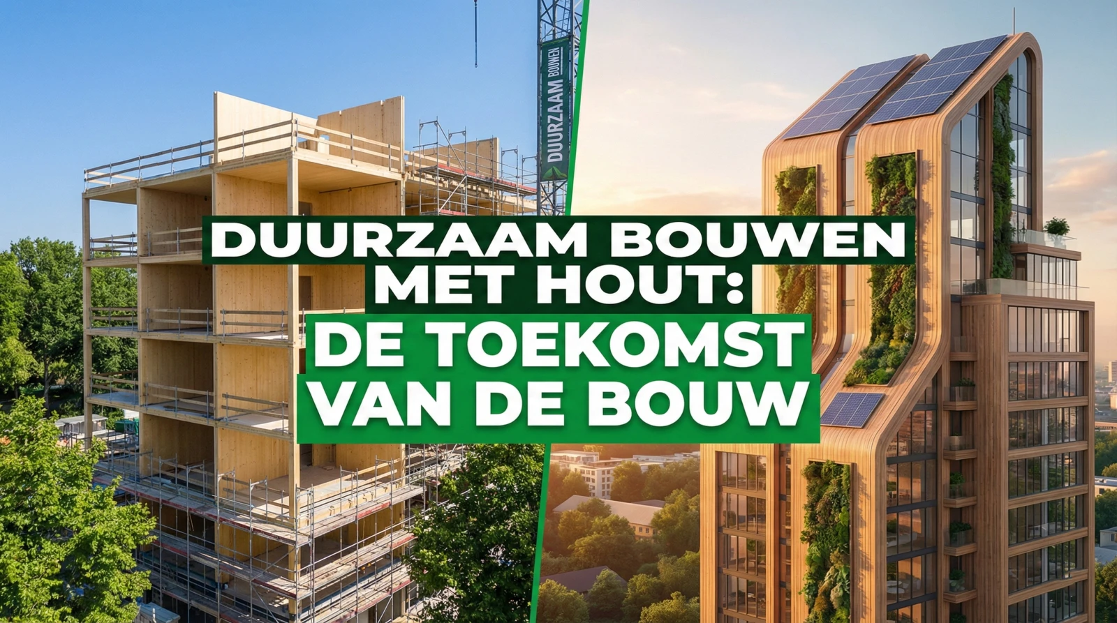 Duurzaam Bouwen met Hout: De Toekomst van de Bouw