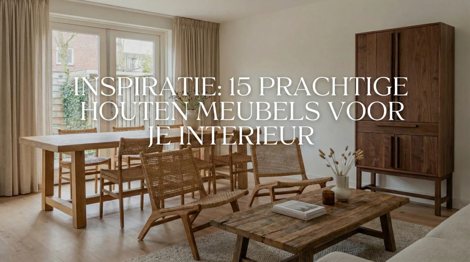 Inspiratie: 15 Prachtige Houten Meubels voor je Interieur